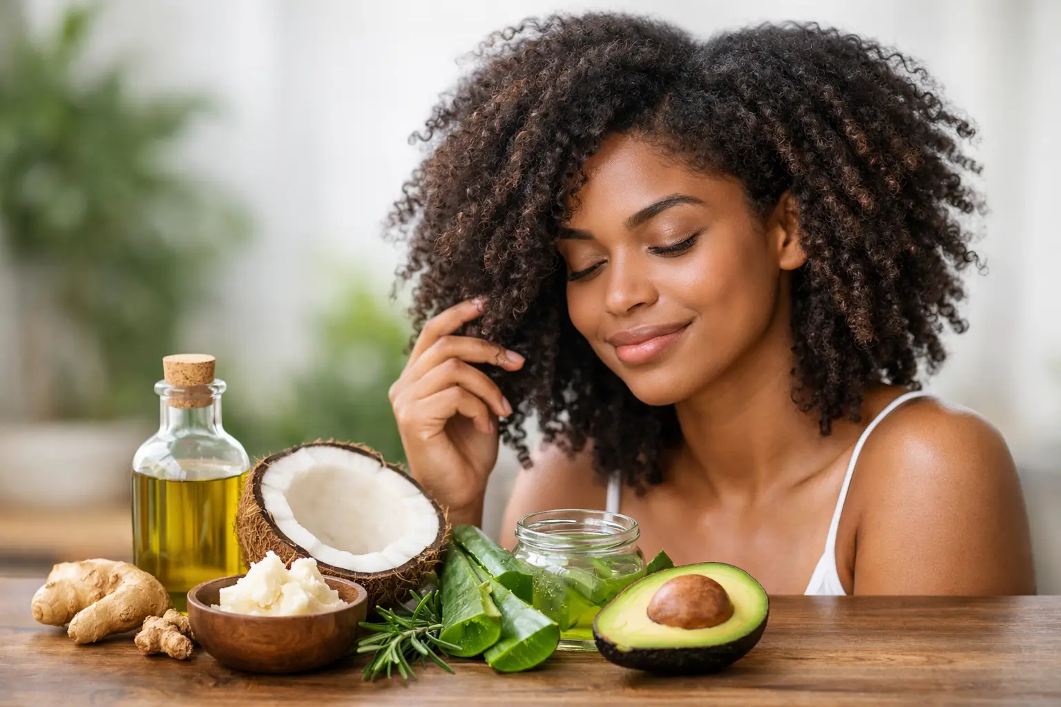 Natural Ingredients for Healthy Hair Growth